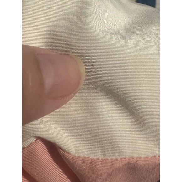 VTG Jammin Y2K Large Maui Logo Windbreaker Striped Pullover Retro Preppy Jacket - Picture 11 of 11